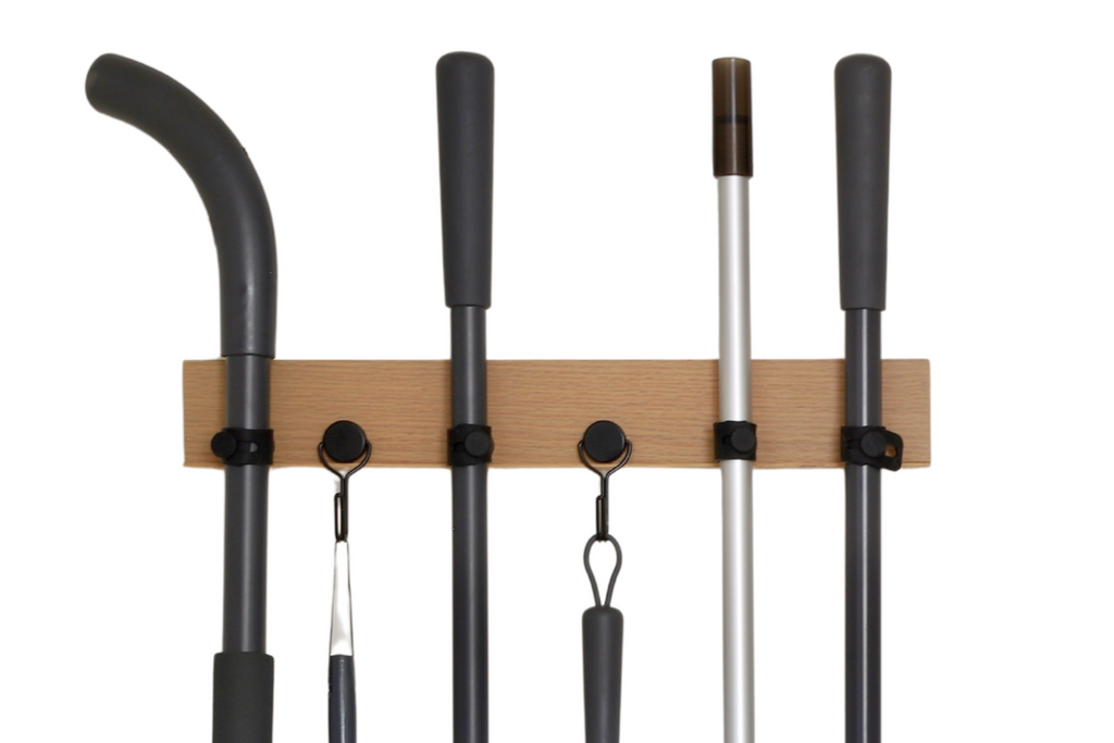 MAGNETIC SIMPLE STOW BROOM HOLDER